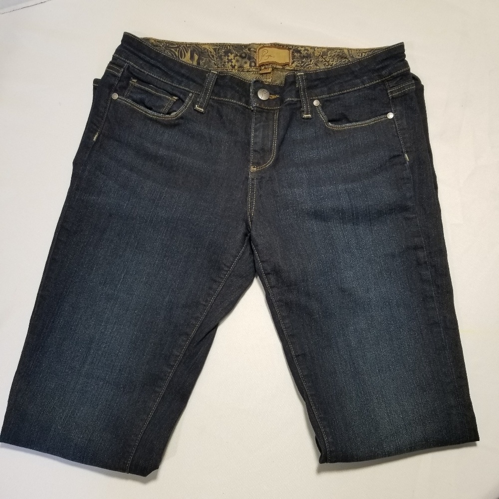 Paige Blue Denim Jeans Womens Size 29 Boot Cut